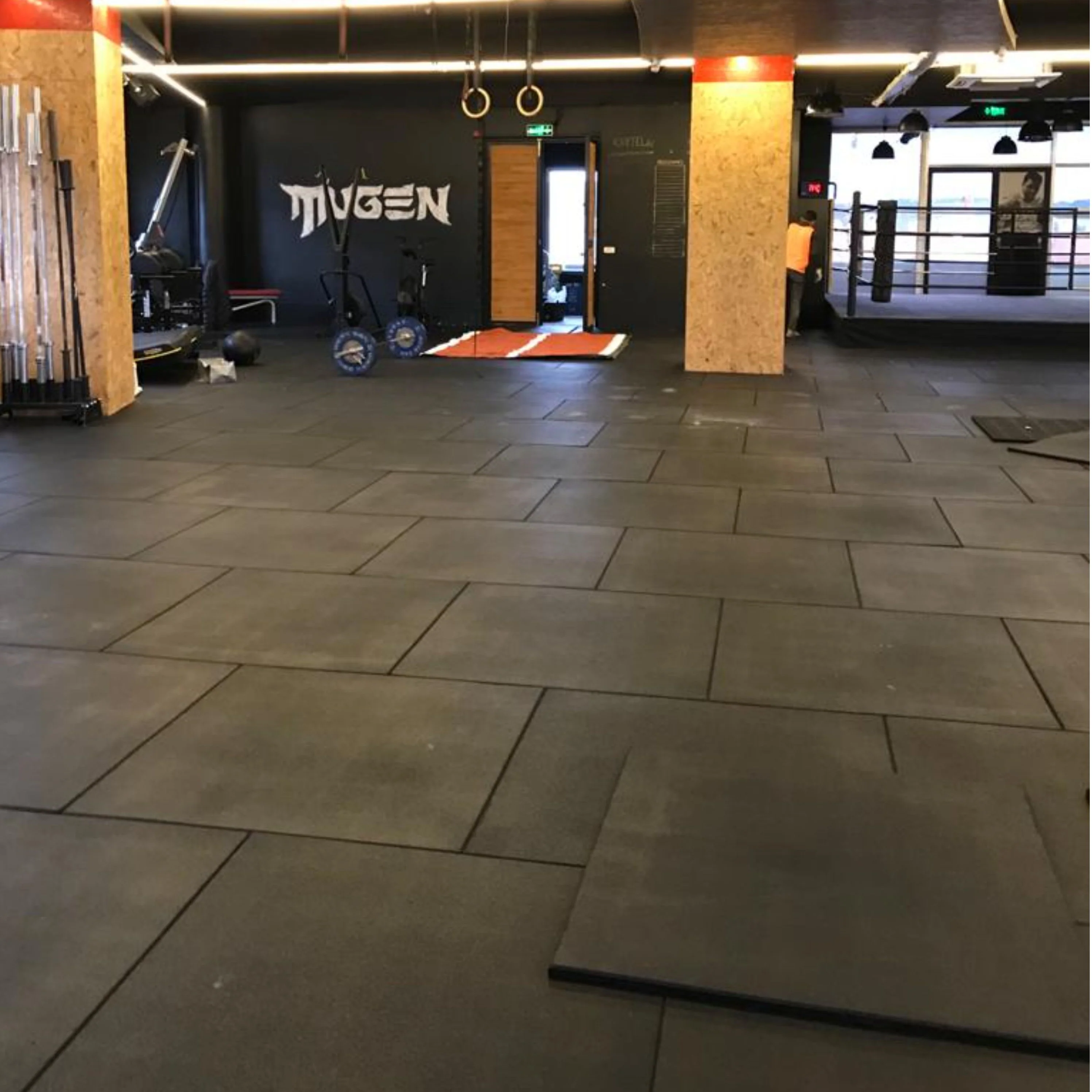 Flatline PRO Garage Gym Flooring Set – 27m² (27× 1m×1m×20mm Tiles) - Image 5