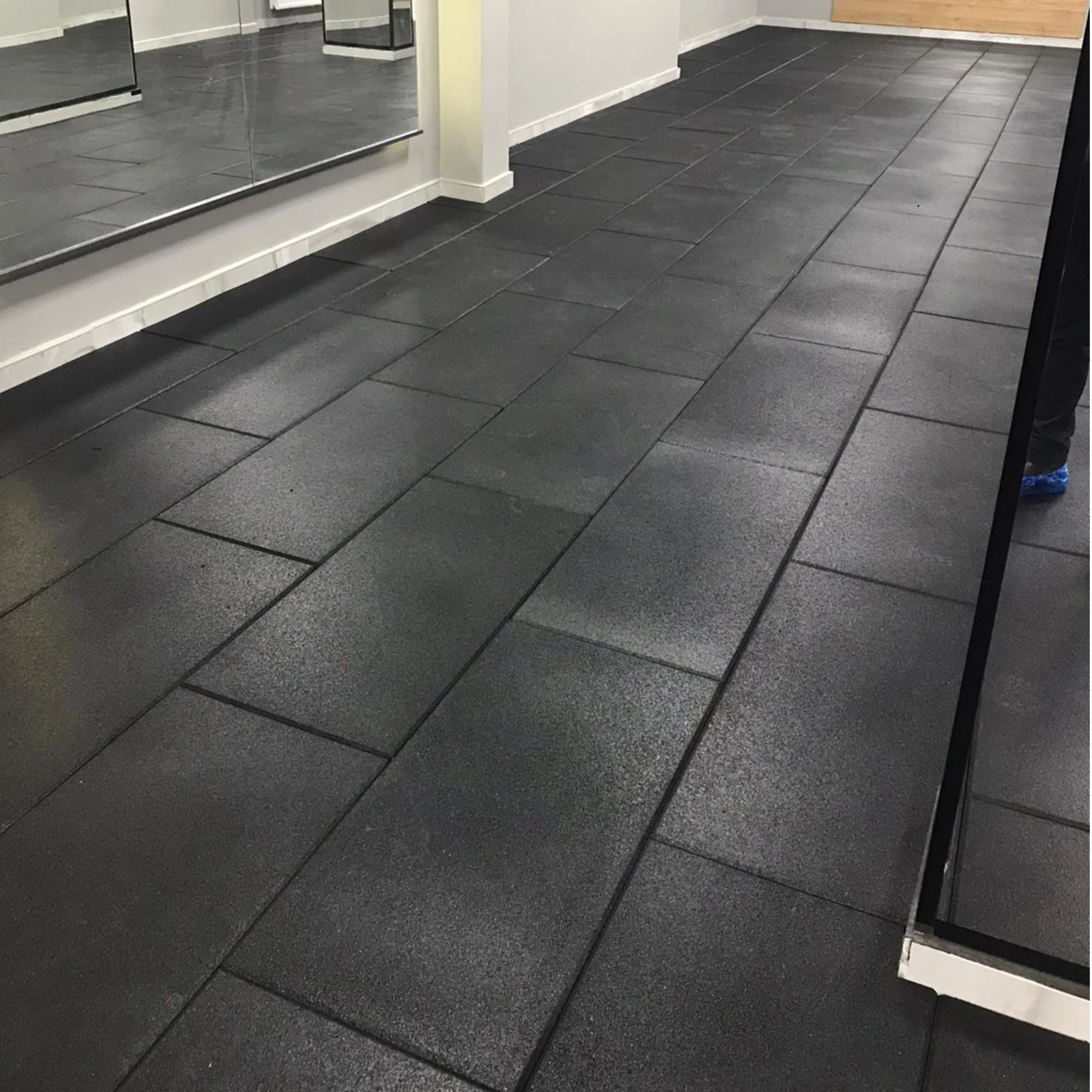 36m2 double garage package, BeFit Flatline Black Rubber Gym Flooring - Image 5