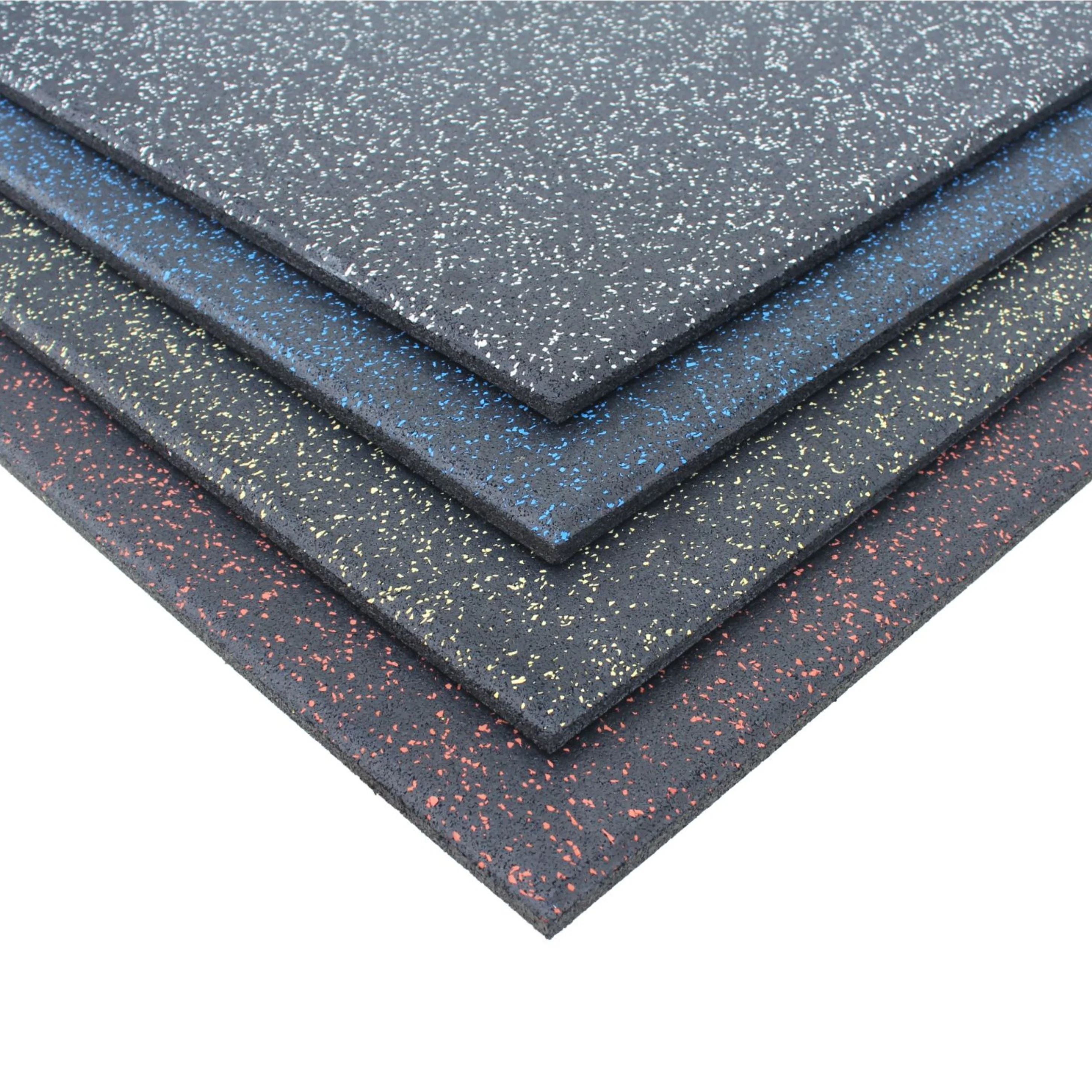 Flatline Fleck 2nd edition Rubber Gym Flooring 1m x 1m x 20mm. Cannons UK